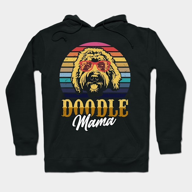 Doodle Mama Gift Goldendoodle Mom Goldendoodle Hoodie by swissles